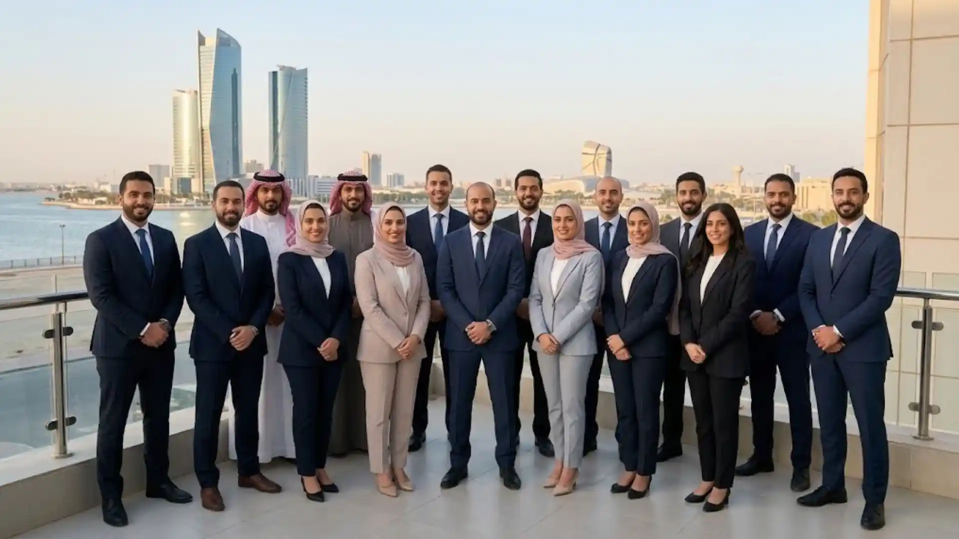 Image: the legal team at the Dammam office