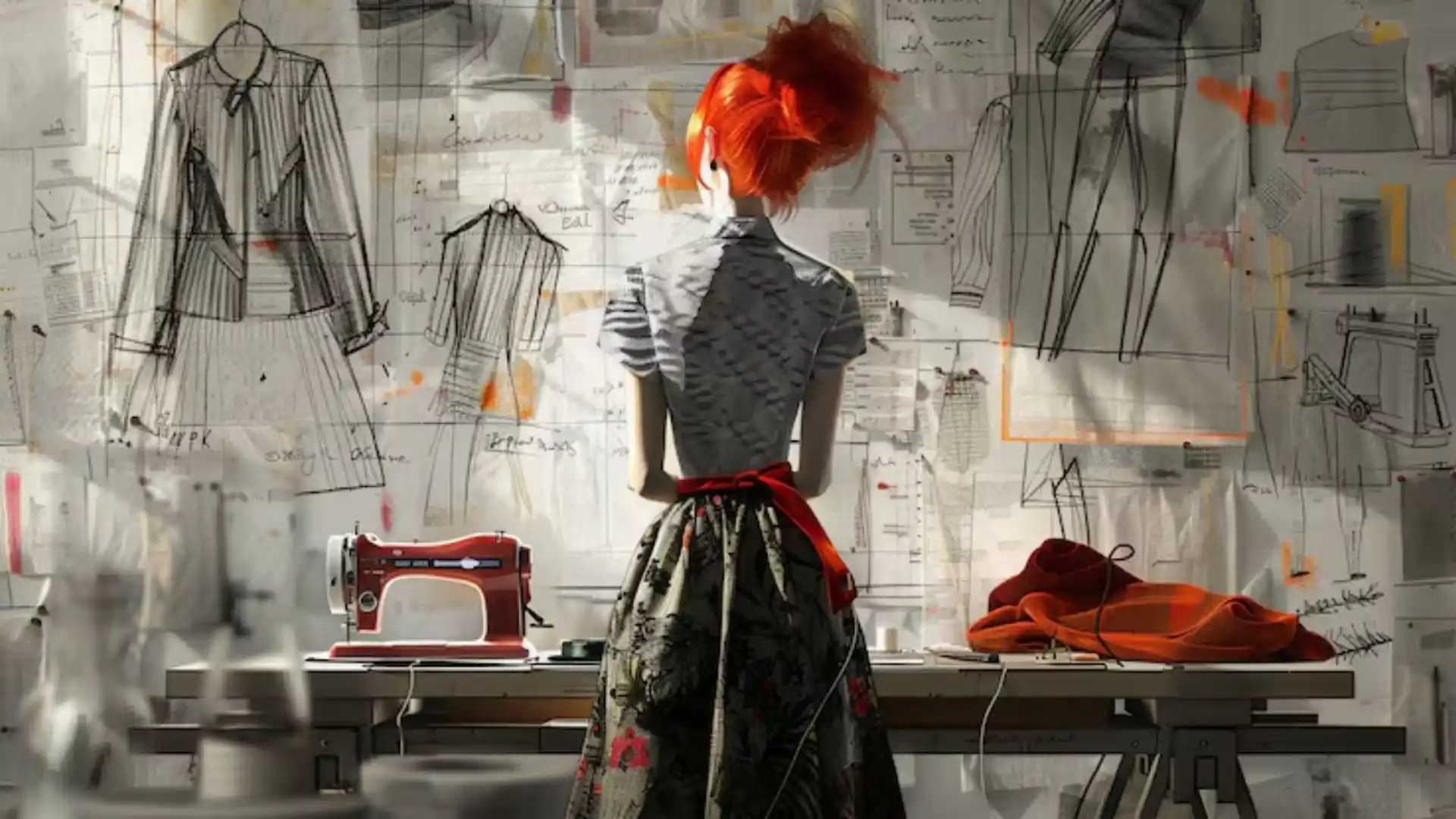 Image: a luxury fashion store