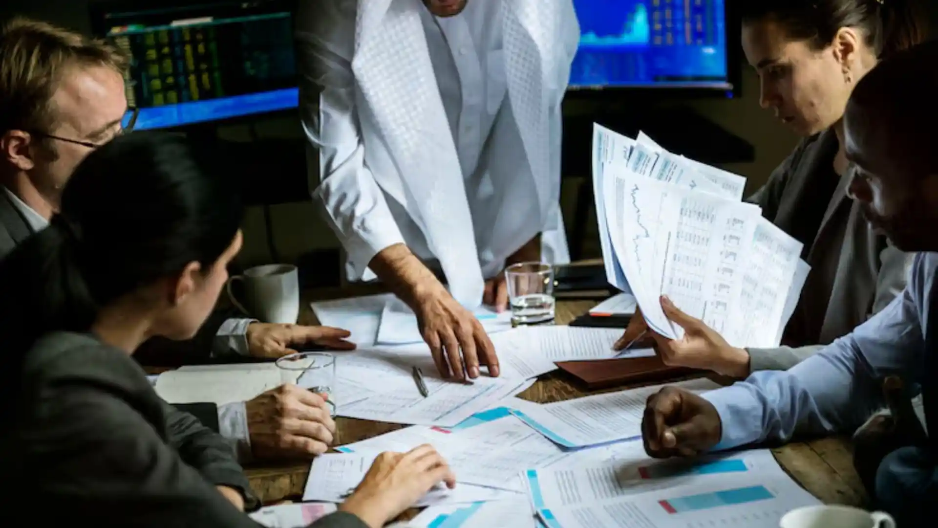 Image: an Islamic finance institution