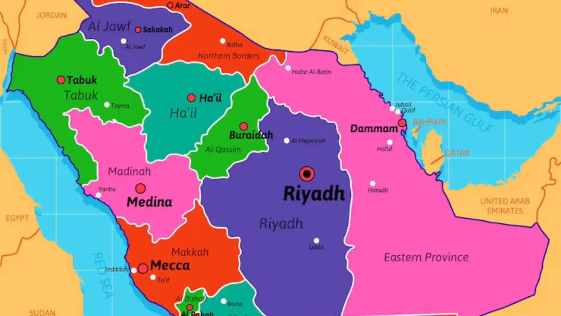 Image: a major government infrastructure project in the Eastern Province
