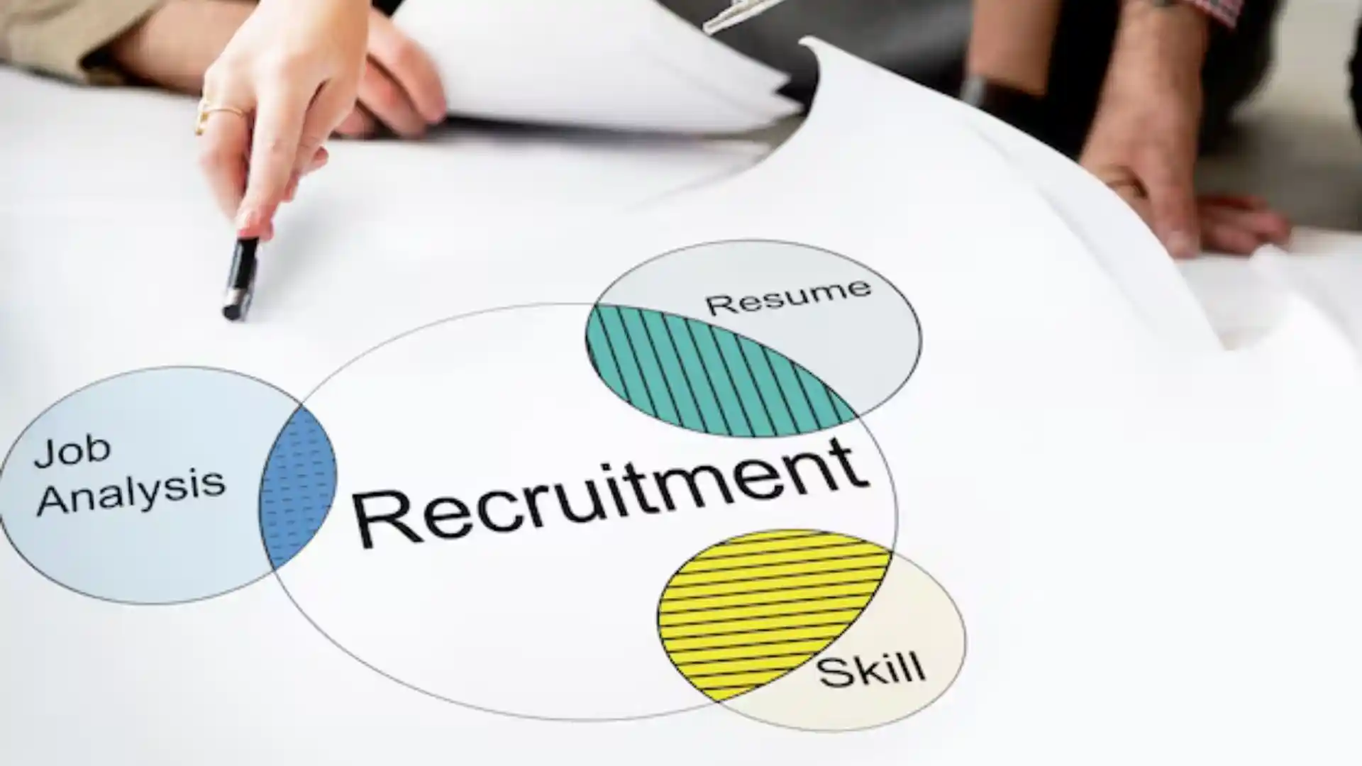 Image: recruitment contract paperwork