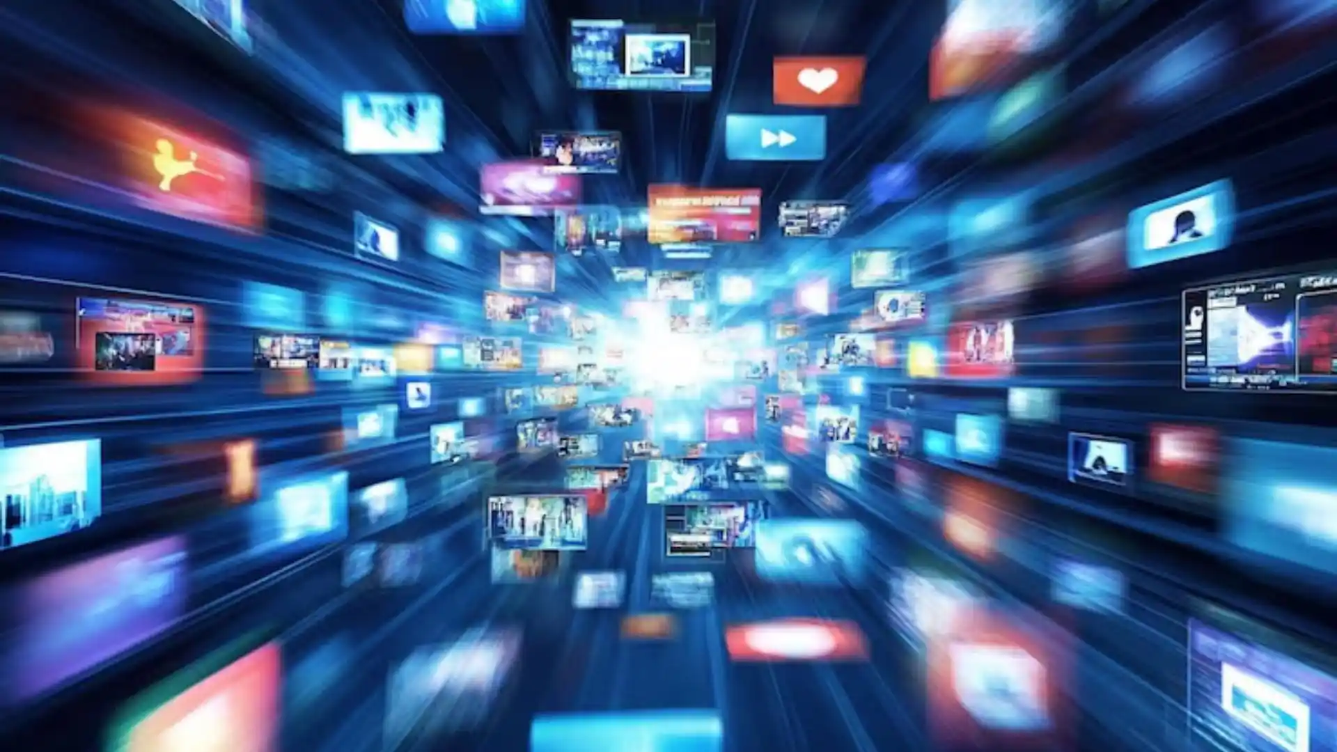 Image: a technology team or media studio
