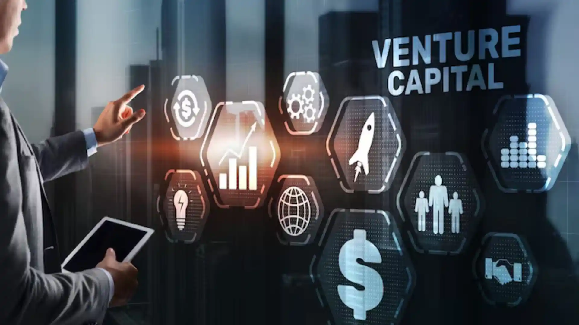 Image: a startup team or an investor meeting