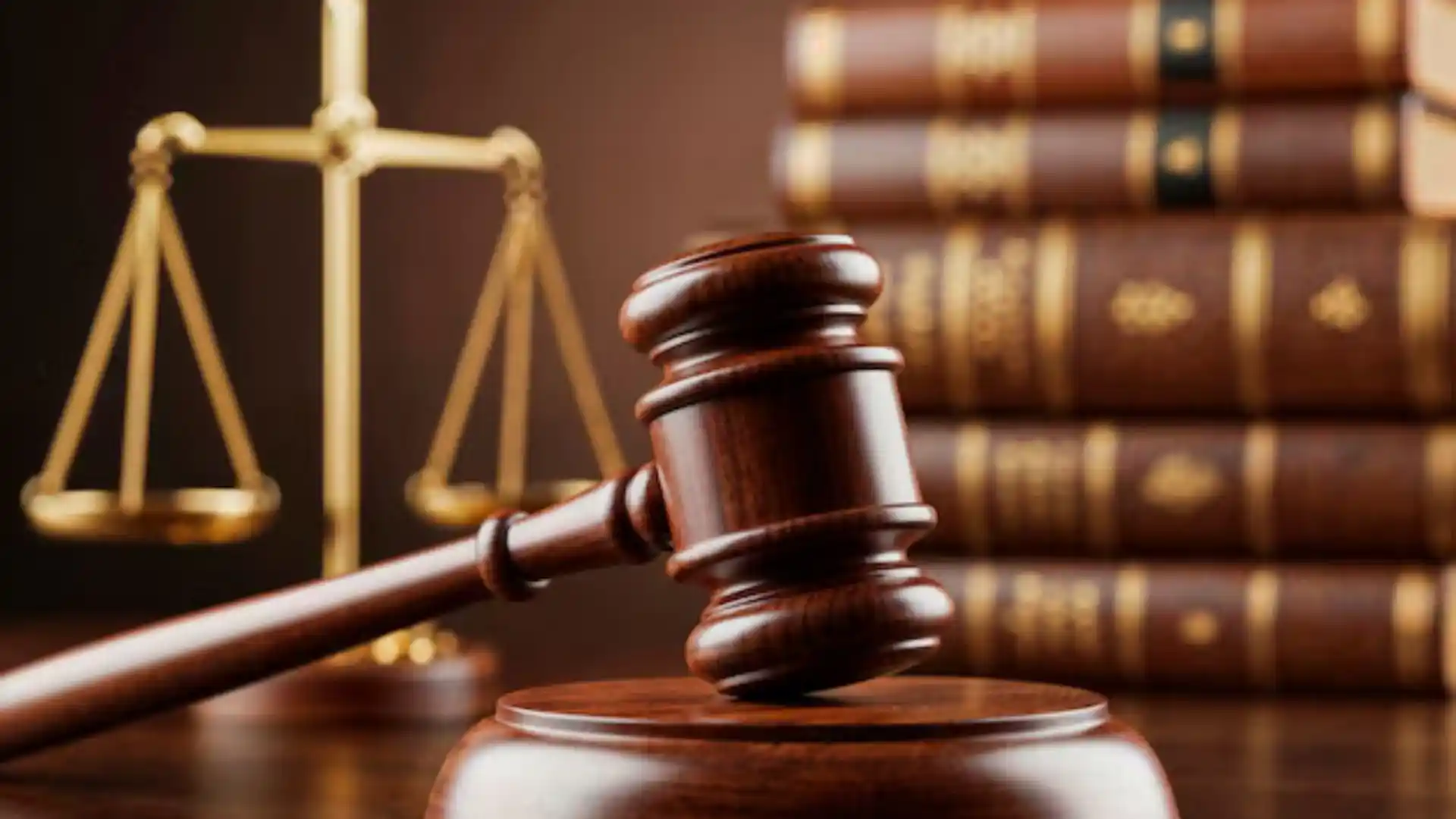 Image: a courtroom